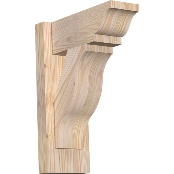 Ekena Millwork Funston Traditional Smooth Outlooker, Douglas Fir, 5 1/2"W x 12"D x 16"H OUT06X12X16FST01SDF - main